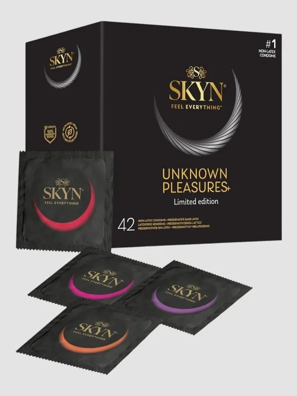 Préservatifs SKYN Unknown Pleasures+ Boîte de 42