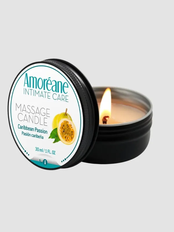 Mini Bougie de Massage Caribbean Passion