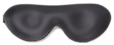 Masque en cuir DELUXE Noir