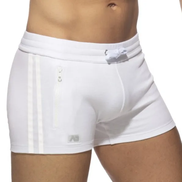 Short ZIP POCKETS SPORTS Blanc