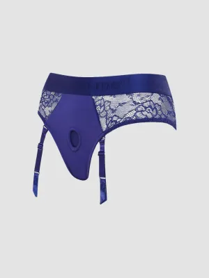 Harnais Lingerie Diva Bleu