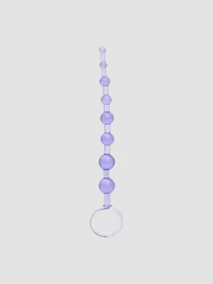 Chapelet Anal Transparent 20,3 cm