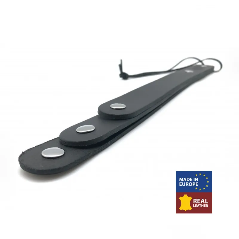 Paddle en Cuir 3 Sangles