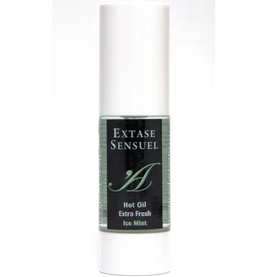 Huile de Massage Chauffante Extase Menthe Fraîche 30ml - Extase