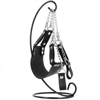 Balançoire BDSM Ours en Peluche Noir - Fetish Submissive