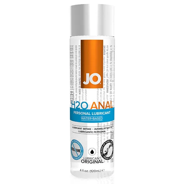 JO H2O Anal Lubrifiant à Base d'eau 120 ml