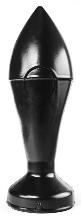 Plug ZIZI GLIDE 18 x 6 cm Noir