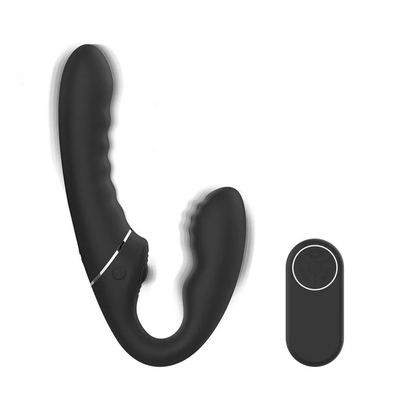 No-Parts - Strap-On Sans Harnais Tapping - Noir