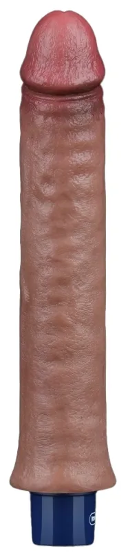 Gode vibrant SOFTEE BIZZ 20 x 3.7 cm Marron