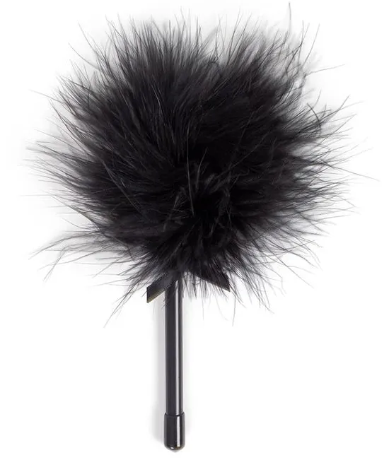 Plumeau SECRET MARABOU 20cm Noir