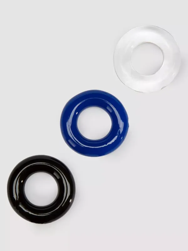 Lot de 3 cockrings Doughnut
