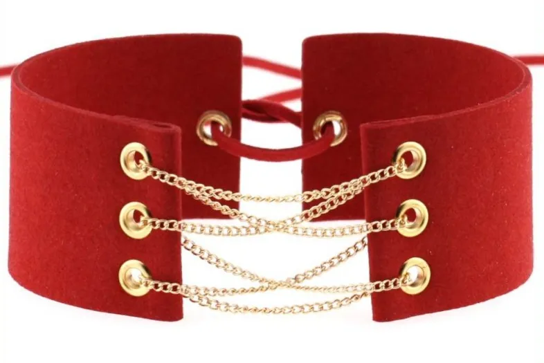Ras de cou CORAL Rouge