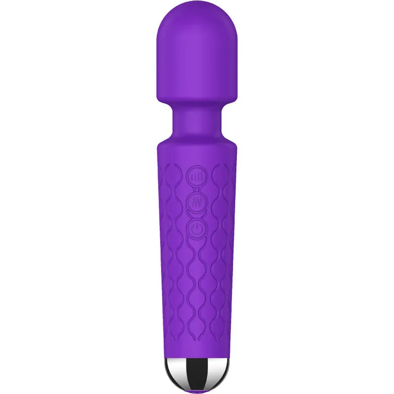 Vibromasseur Wand Mini Masseur Rechargeable Violet - Armony
