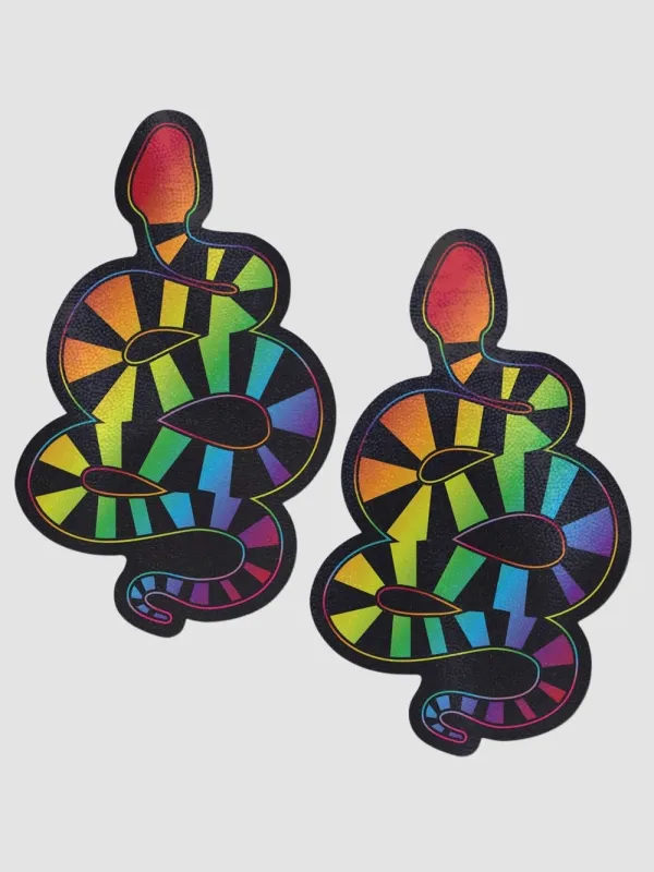 Caches-Tétons Serpent Arc-En-Ciel