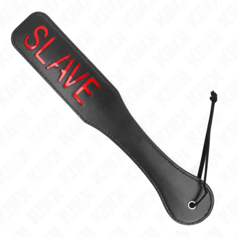 Tapette BDSM 'Slave' noire 32 cm - Kink