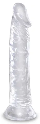 Gode Transparent King Cock CLEAR 20 x 4.5cm