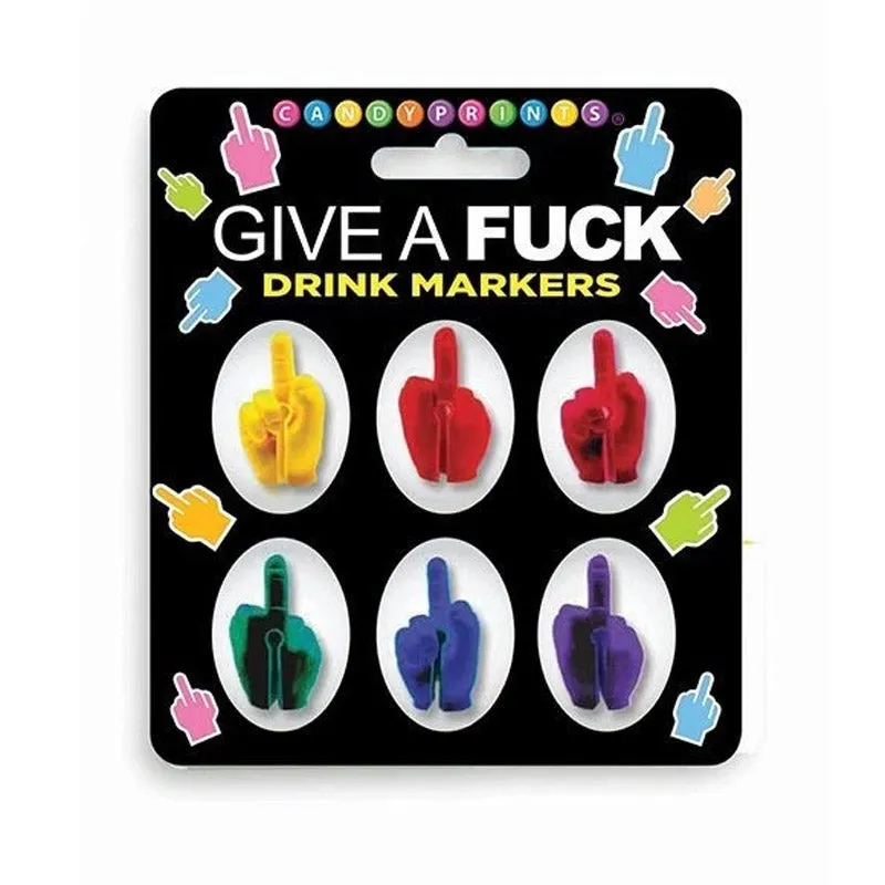 Marqueurs de verre Fuck -