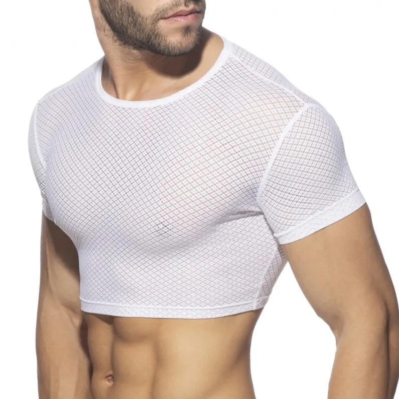 Crop Top FANTASY DIAMOND Blanc