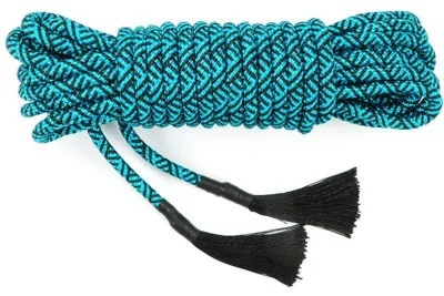 Corde de bondage SM SCINT 10M Bleue