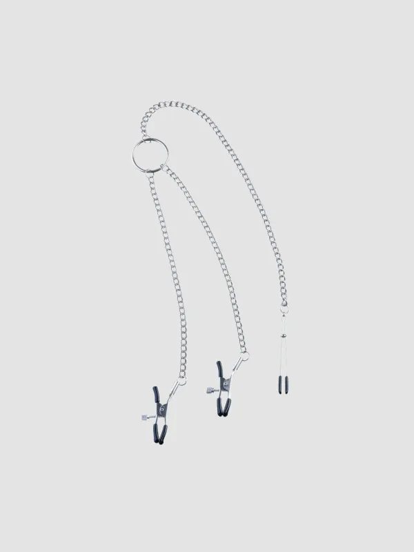 Pinces à Seins & Clitoris Ajustables Tweezer