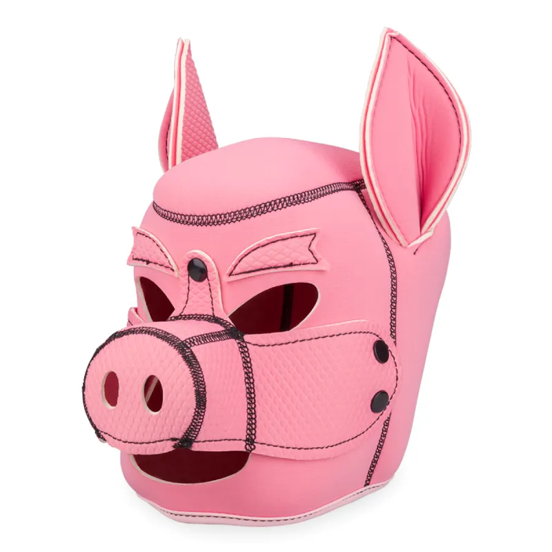 Cagoule de cochon en néoprène