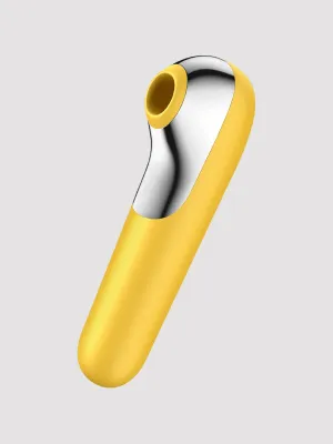 Stimulateur Connecté Satisfyer Dual Love Jaune