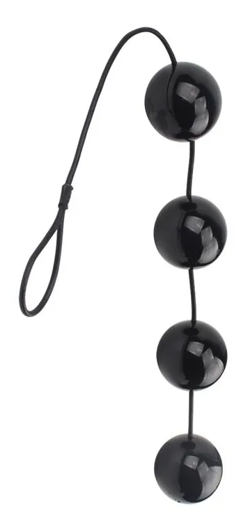 Boules de Geisha RUBICON L 35 x 6cm Noires