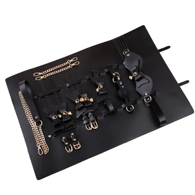 Coffret Bdsm BOWIE KIT 6 pièces Noir