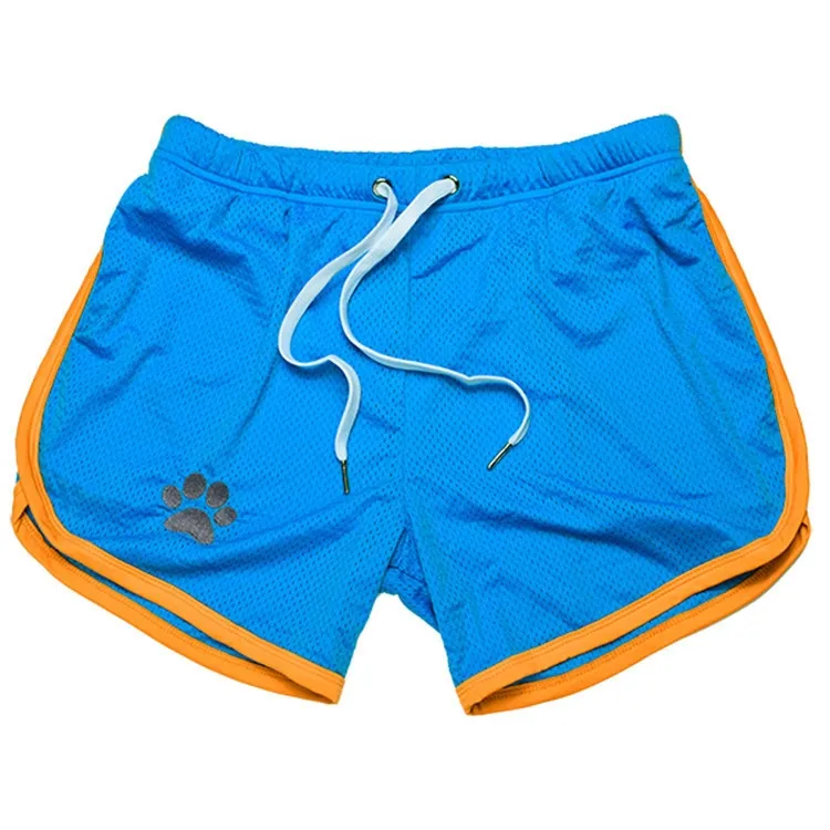 Short PAW Bleu-Jaune