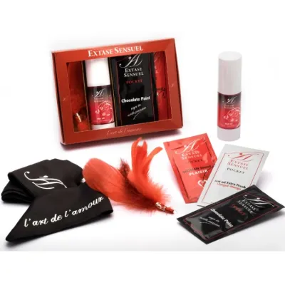 Coffret sensuel voyage 5 produits Extase Sensual - Extase