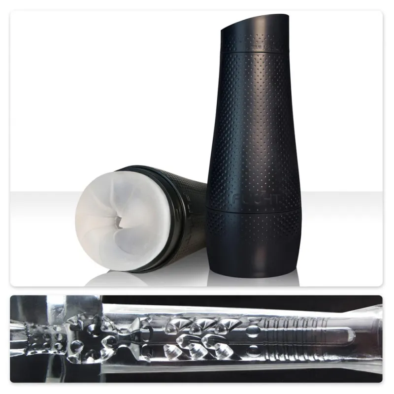 Masturbateur FleshLight Flight Pilot - 7 cm Noir