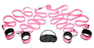 FRISKY - Kit de Retenue de Chambre Menottes - Roses