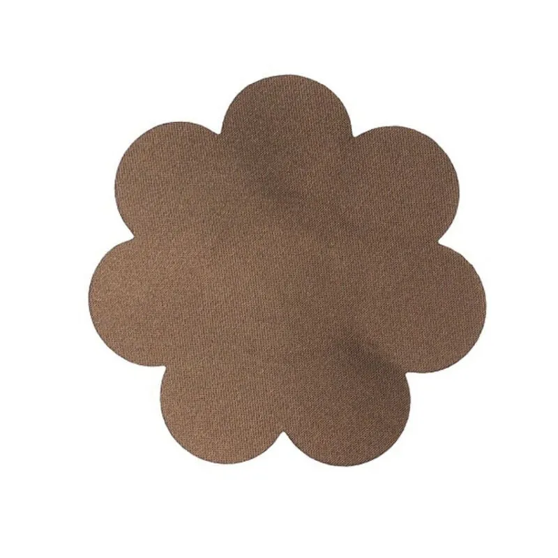 Bandes adhésives corps avec cache-tétons marron - Bye Bra