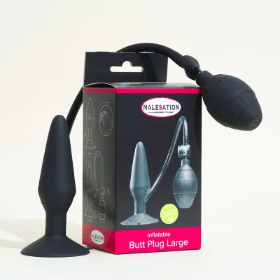 Plug anal large Inflatable de Malesation - 7,2 cm