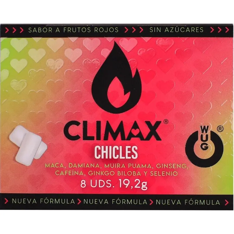 Chewing-Gum Stimulant Désir et Vitalité Intime Climax - Wug