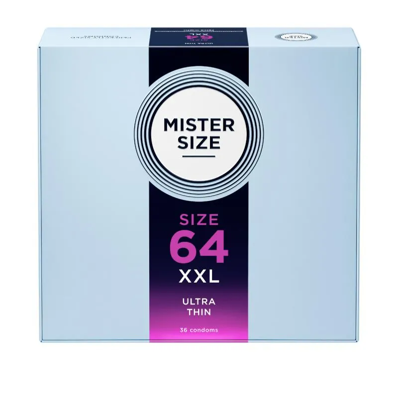 MISTER.SIZE - XXL Préservatifs Ultra Fins - 36 Pièces