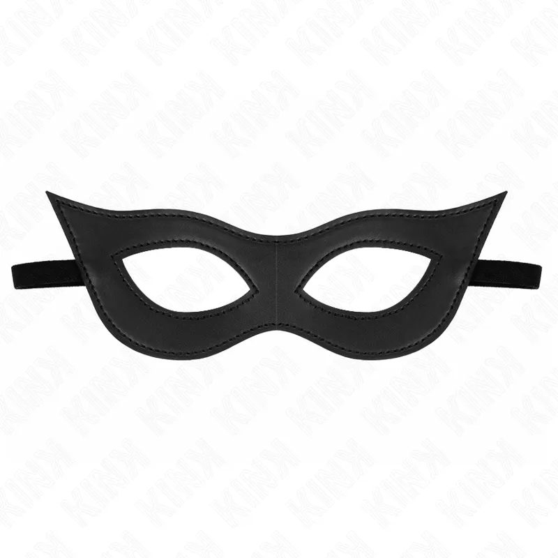 Masque en cuirette modèle 2 23x7,5cm - Kink