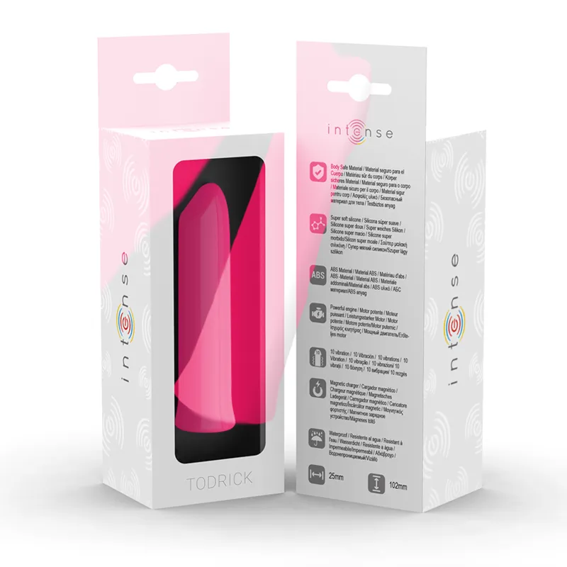 Stimulateur Clitoridien Todrick Pink Bullet Rose - Intense