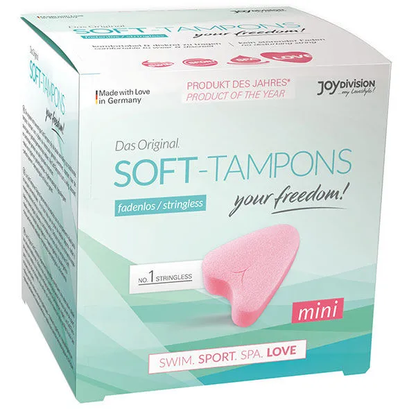 Éponges Menstruelles Soft-Tampons Mini - Joydivision