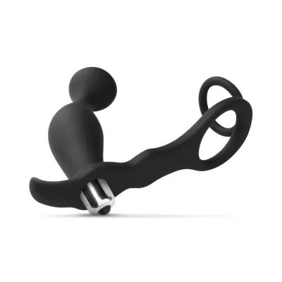 Vibromasseur de la Prostate & Cock et Anneau pour le Pénis et les Testicules