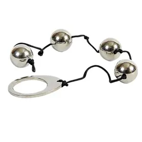 Boules de geisha 4 perles métal 20mm - Metal Hard