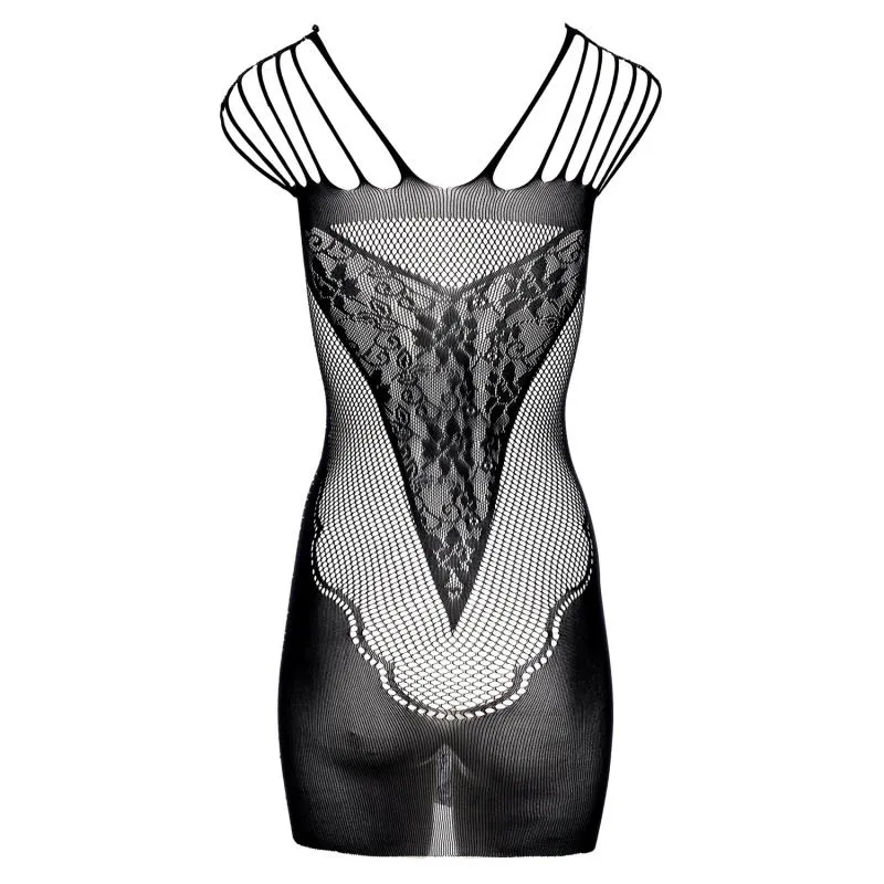 Christine - Robe pailletée - noir