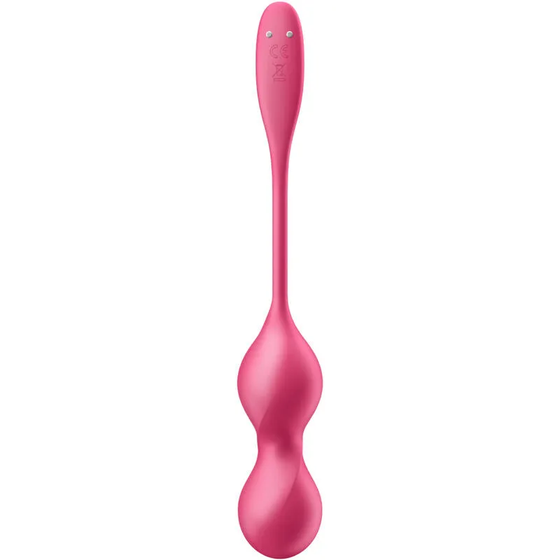 Boules de Geisha Vibrantes Love Birds 2 Rose - Satisfyer