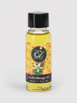 Huile de massage embrassable à la vanille Oh! 30 ml