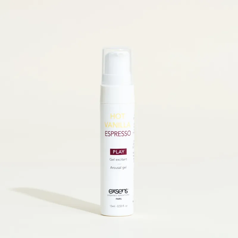Gel stimulant fraîcheur Exsens -   Vanille / Expresso