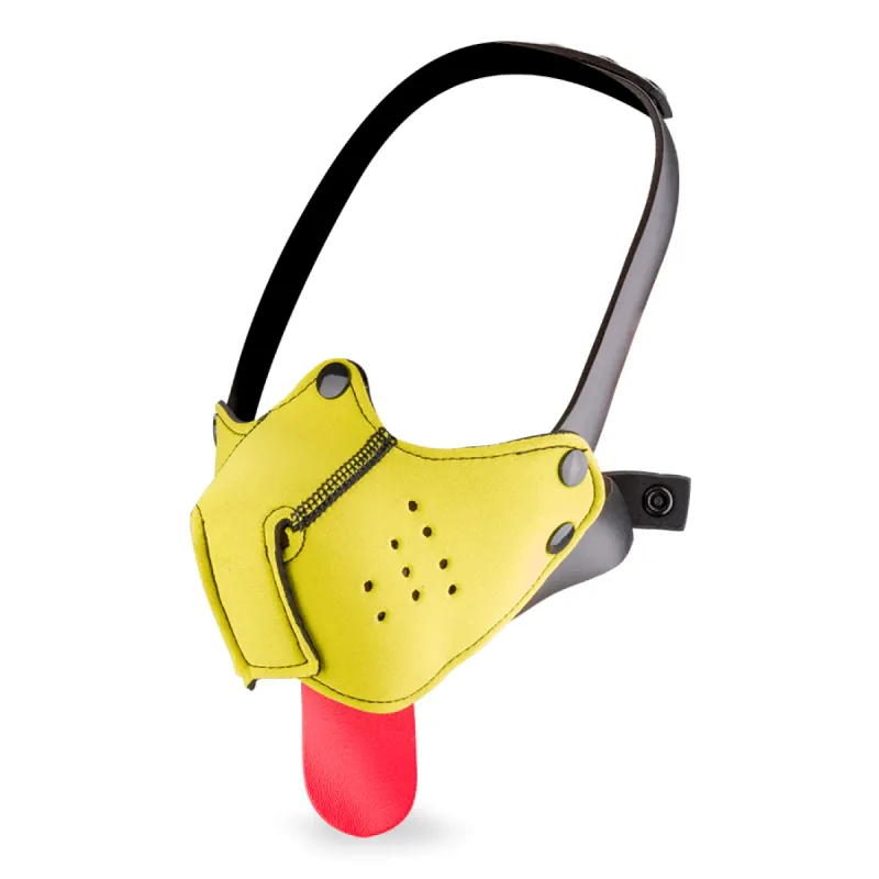 Museau avec langue Puppy Play Kinky