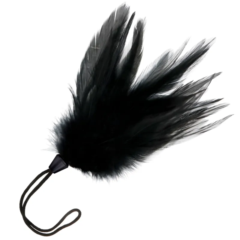 Plumeau de caresses mini Darkness noir 17 cm - Darkness