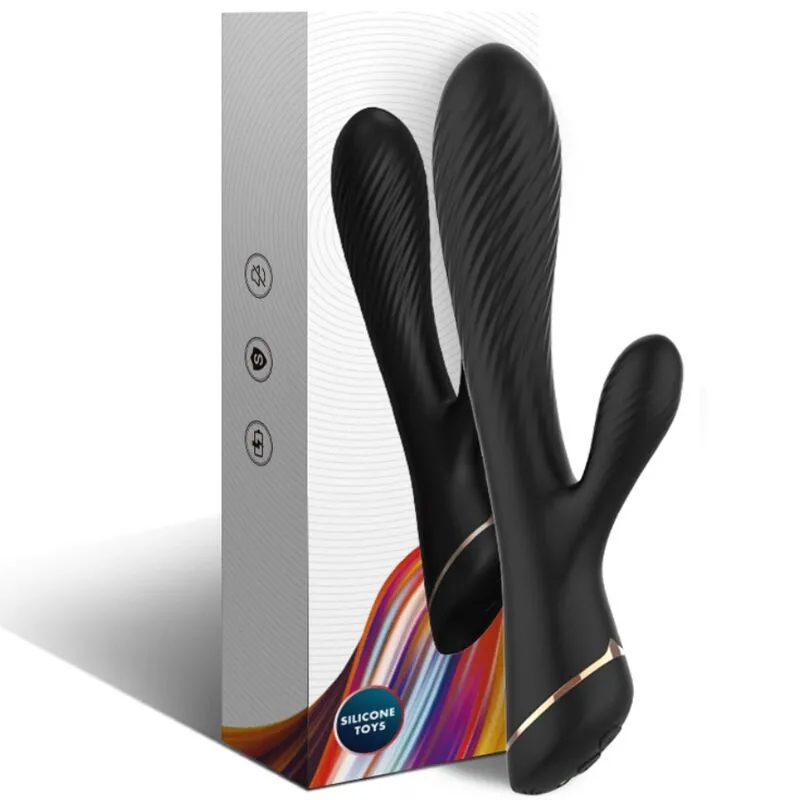 Vibromasseur lapin Armony noir - Armony