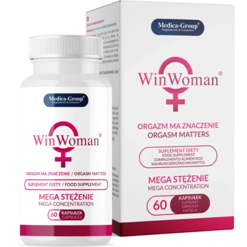 Complément alimentaire WinWoman désir féminin 60 gélules - Medica Group