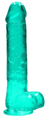 Gode CRYSTAL CLEAR 19 x 4.5cm Vert